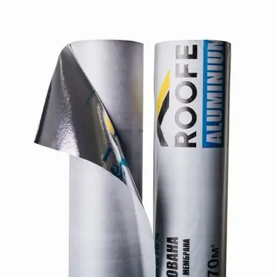 Пароизоляционная мембрана металлизированная ROOFER AL100 1,6х43,75м