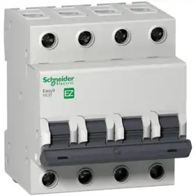 Автоматичний вимикач Schneider Electric 4-п. EZ9 25A C (4,5kA) (C3)