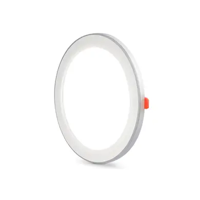 LED світильник Videx вбудований з декоративною підсвіткою DL4R 18W+6W 5000K+2700K 220V (VL-DL4R-1852)