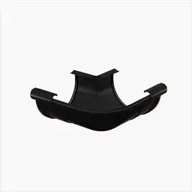 Угол внешний Galeco PVC система 130/80 90° RAL 9005 Черный