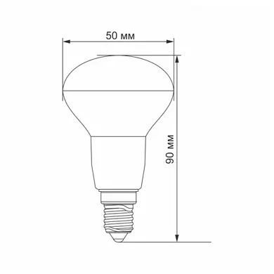 LED лампа Videx R50e 6W E14 4100K (VL-R50e-06144)
