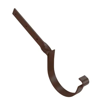Кронштейн ринви зігнутий BRYZA BRYZA STAL система 150/100 Коричневий (RAL 8017)