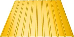 Профнастил GOOD ROOF ПС-10 Поліестер Україна Zn100, 0,43-0,45 мм RAL 1003 Жовтий