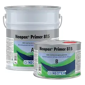 Антикорозійна епоксидна ґрунтовка NEOTEX Neopox Primer 815 Комплект (A+B) 12 кг RAL 7035