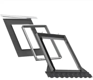 Комір мансардного вікна VELUX Energy EDW 2000 66х140 + комплект BDX 2000