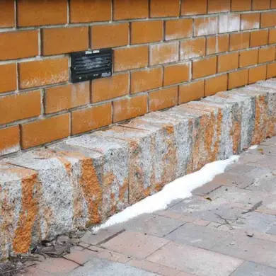 Тротуарна плитка Золотий Мандарин Стовпчик декоративний 350х175х150 Колор мікс