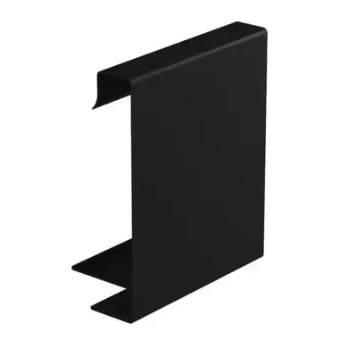 Планка декоративная 2 м.п. Galeco Stal² система 125/80x80 RAL 9005 Черный