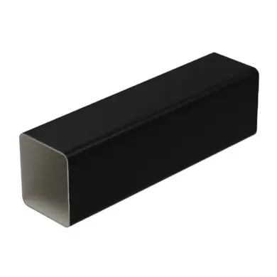 Труба Galeco PVC² система 135/70х80, 4м.п. RAL 9005 Черный