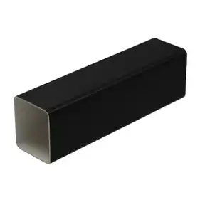 Труба Galeco PVC² система 135/70х80, 4м.п. RAL 9005 Черный