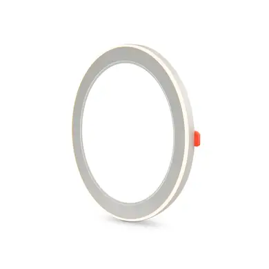 LED світильник Videx вбудований з декоративною підсвіткою DL4R 18W+6W 5000K+2700K 220V (VL-DL4R-1852)