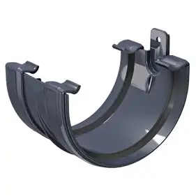 З'єднувач ринви Regenau система 125/80 RAL 7024 Графітовий