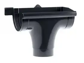 Лійка права PROFIL система 90/75 RAL 7024 Графіт