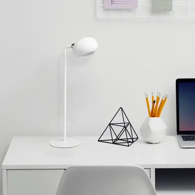 LED лампа настiльна Videx з акумулятором 3W 3000-5500K Біла (VLE-TF18W)