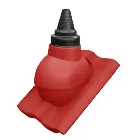 Насад под антенну Krono-Plast PADB для кровли из цементно-песчаной черепицы красный