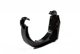 Держатель желоба PROFIL система 130/100 ПВХ RAL 9005 Черный
