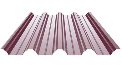 Профнастил GOOD ROOF ПН-57 AlZn Индия/Вьетнам 100-150 , 0,45 мм RAL 3005 Вишневый