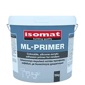 Силиконово-акриловая адгезионная грунтовка Isomat ML-PRIMER 15 кг, белый