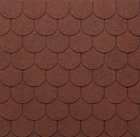 Битумная черепица Tegola Eco Roof Traditional Mixed Red