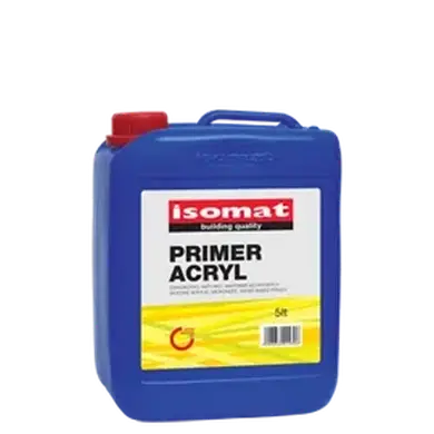 Силікон-акрилова ґрунтовка Isomat PRIMER-ACRYL 5 л, прозорий жовтуватий