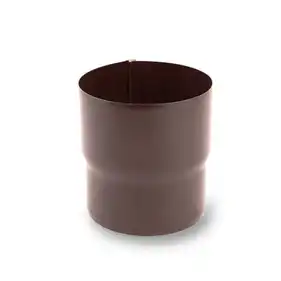 З'єднувач труби Galeco Stal система 120/90 RAL 8019 Темно-коричневий