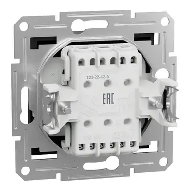 Выключатель Schneider Electric 3-кл. внутр. "ASFORA антрацит (C2) 