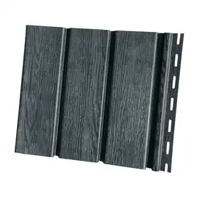 Панель софита RainWay без перфорации 300x3000 (0,9 м2) RAL 7016 Темно-графитовый