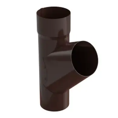 Трійник 60⁰ Galeco Stal система 120/90 RAL 8017 Шоколадно-коричневий