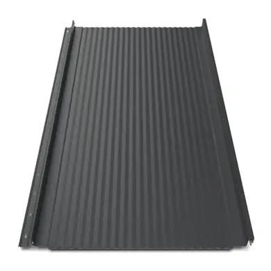 Кликфальц Tile "Волна" матполиэстер High Build U.S.Steel 0.50 mm RAL 9005 Черный