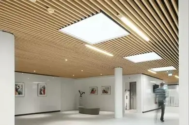 Подвесной 3 D потолок Stroy Dom Ламель/соединение  60х35х60мм, Украина Полистил 0,45 мм Глянец