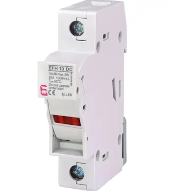 Держатель ETI EFH 10 1P 25A 1000V DC