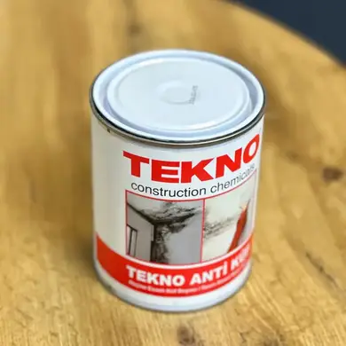 Краска против плесени блокирующая TEKNO Tekno Anti Kuf 1 кг, Белая