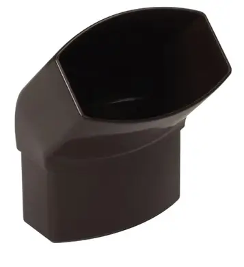 Отвод 45⁰ Nicoll система 28 Ovation 125/90х56 Коричневый
