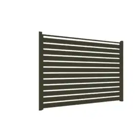 Ограждение Tile Контур 10 см, High Build мат U.S.Steel 0,50мм RAL 8019 Коричневый