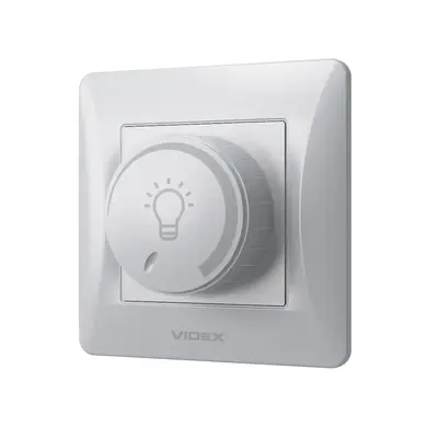 Димер Videx Binera LED 200Вт срібний шовк (VF-BNDML200-SS)
