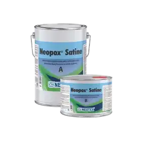 Эпоксидное покрытие для полов NEOTEX Neopox Satine Комплект (A+B) 12 кг светло-серый