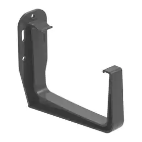 Кронштейн торцевой Galeco PVC² система 135/70х80 RAL 7021 Графитовый