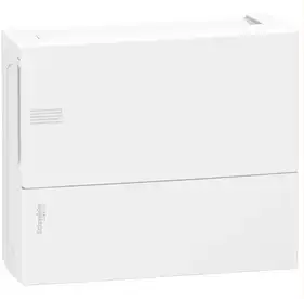 Щит пластиковый Schneider Electric ЩРН-П-12 мод внешн.уст. IP40 белая дверь Resi9 (C2)
