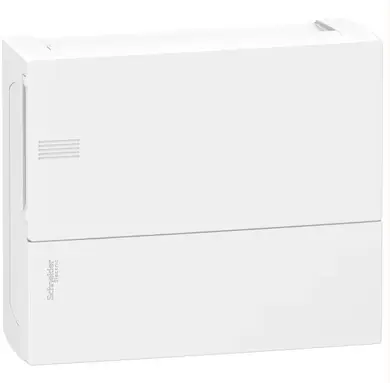 Щит пластиковий Schneider Electric ЩРН-П-12 мод зовн.уст. IP40 білі двері Resi9 (C2)