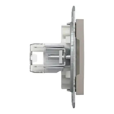 Розетка Schneider Electric комп. RJ-45 внутр. "ASFORA" без рамки бронза (C1) 