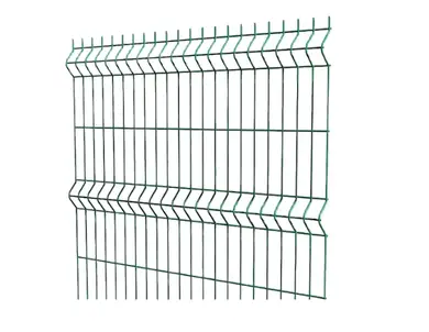 Сітка секція ЕКО ASTRA оц+ПП ø 3/4 (200х50) мм 1,53х2,5 м. RAL 6005