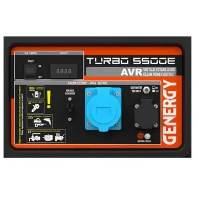 Генератор бензиновый GENERGY TURBO 5500 E 4,5кВт