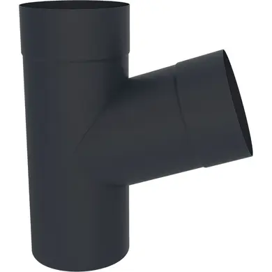 Трійник 72⁰ 100/100 Zambelli Robust система 153/100 RAL 7016 Антрацит