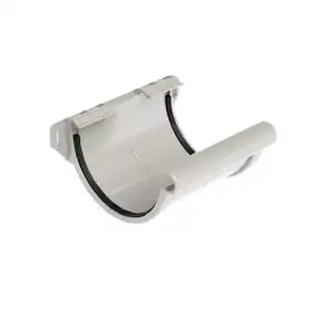 Муфта ринви Galeco PVC система 130/80 RAL 9010 Білий