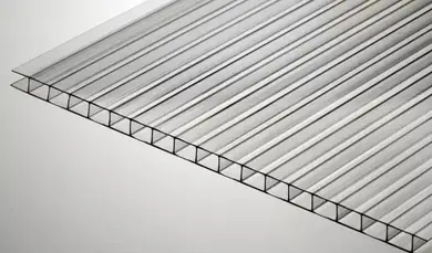 Сотовый поликарбонат Terner Plast Standart 7,0мм, прозрачный 2100х12000мм