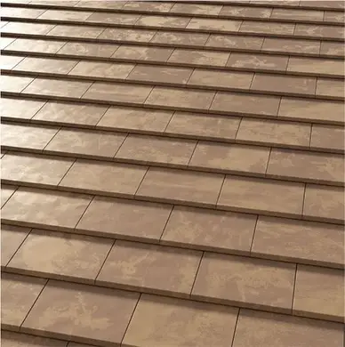 Керамическая черепица Tejas Borja Flat-5XL Tokyo Copper