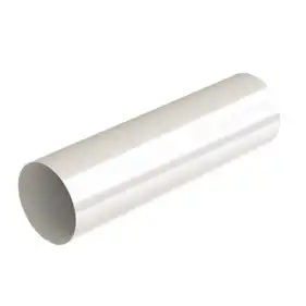 Труба 1 м.п. Galeco Stal система 120/90 RAL 9003 Білий