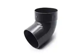 Отвод одномуфтовый RainWay система 90/75 67° RAL 7024 Графит