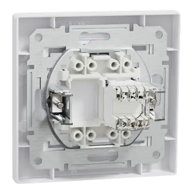 Розетка Schneider Electric комп. RJ-45 внутр. "ASFORA" бiла (C1) 