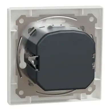 Димер поворотний ЛЕД Schneider Electric RC 3-370 Вт,  "ASFORA" білий 