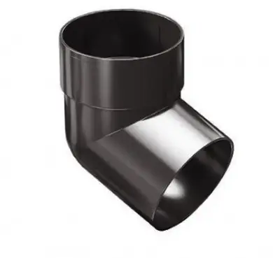 Колено сливное ProAqua система 125/90, 67,5° RAL 8019 Темно-коричневый